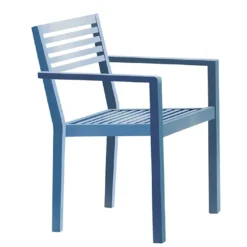 Fauteuil De Jardin Empilable En Aluminium Gaston (4 Coloris)