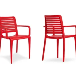 Fauteuil De Jardin Empilable En Polypropylène Renforcé – Park -Jardelix Soldes Magasin fauteuil polypropyle ne empilable 04