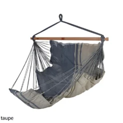 Chaise-hamac Molletonée – Konfort XXL -Jardelix Soldes Magasin fauteuil suspendu chaise hamac 1