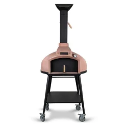 Four à Bois Extérieur Four à Pizza Pietra + Chariot -Jardelix Soldes Magasin four bois exterieur pietra 100 chariot