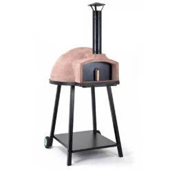 Four à Bois Extérieur Four à Pizza Pietra + Chariot -Jardelix Soldes Magasin four bois exterieur pietra 75 chariot
