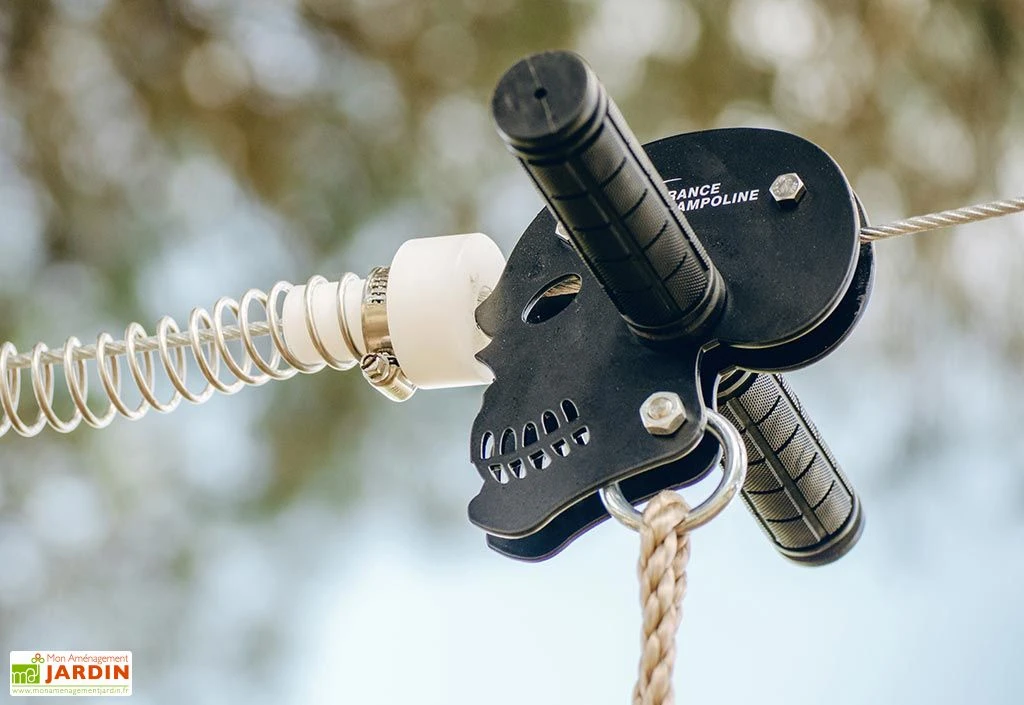 Tyrolienne De Jardin Pour Enfants Et Adultes Fury 28 M 8 Tyrolienne De Jardin Pour Enfants Et Adultes Fury 28 M – Image 6