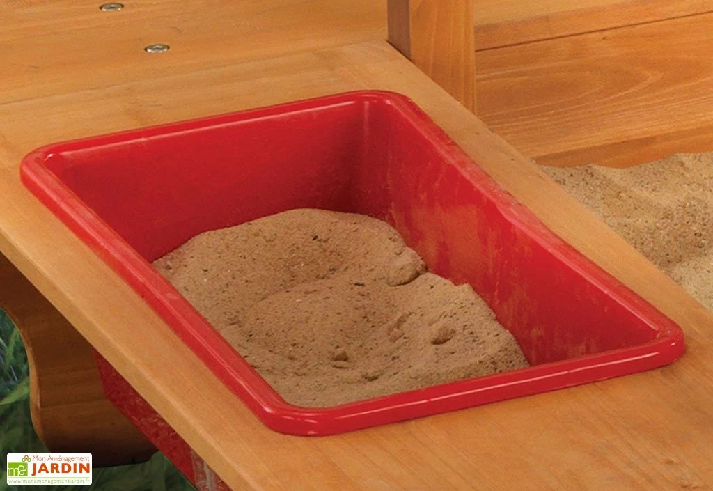 KidKraft Bac à Sable En Bois Avec Auvent Bleu Et Blanc 160 Cm 6 KidKraft Bac à Sable En Bois Avec Auvent Bleu Et Blanc 160 Cm – Image 4