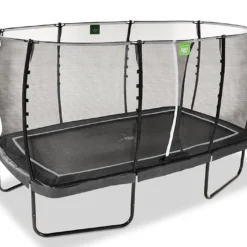 EXIT TOYS Trampoline Sur Pieds Avec Filet De Protection Allure Classic – 244 X 427 Cm -Jardelix Soldes Magasin grand trampoline sur pieds exit toys