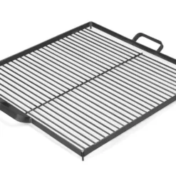 Grille De Cuisson Carrée Acier Brut Pour Braséro (pls Dimensions)