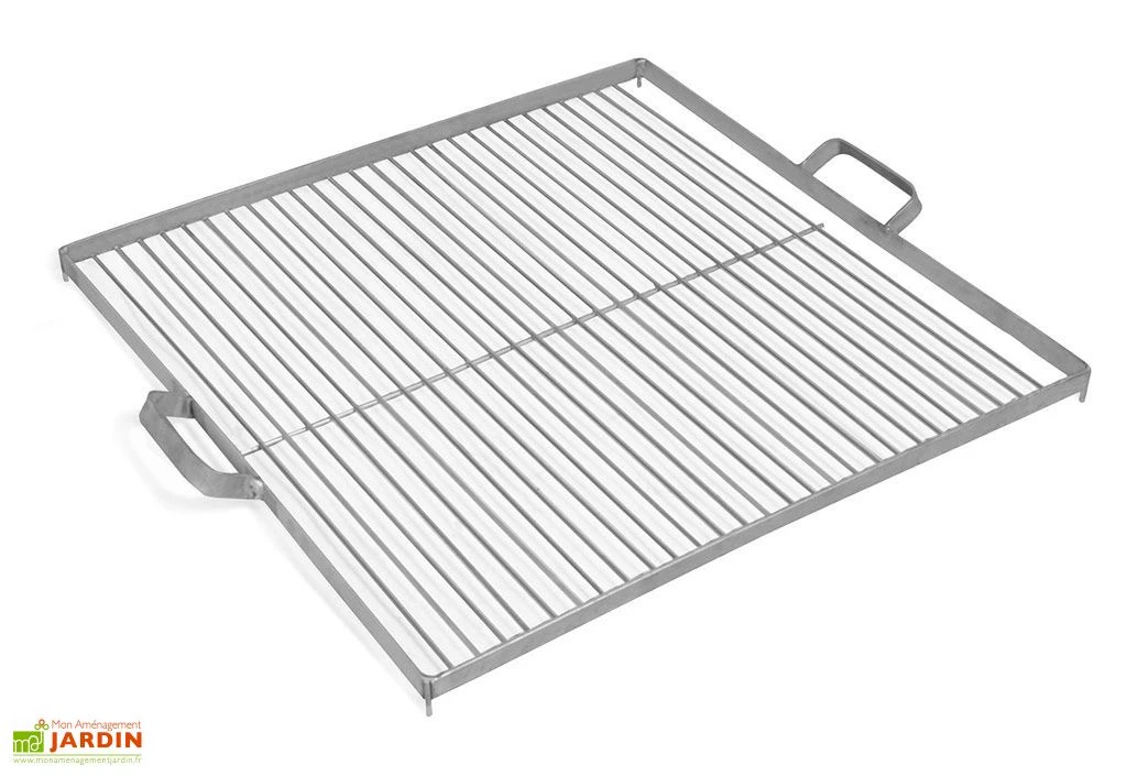 Grille De Cuisson Carrée Acier Galvanisé Pour Braséro (pls Dimensions) 3 Grille De Cuisson Carrée Acier Galvanisé Pour Braséro (pls Dimensions)