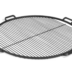 Grille De Cuisson Ronde En Acier Brut Pour Braséro Premium