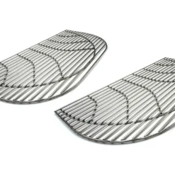 Paire De Grilles En Acier Inoxydable Pour Barbecues Lulu, Marcel Et Sam