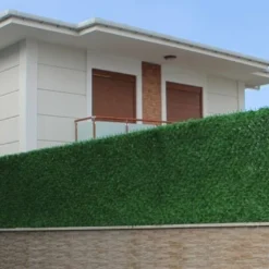 Haie Artificielle Avec Brins De 2 Couleurs En PVC – Square Deluxe -Jardelix Soldes Magasin haie artificiel square deluxe 3