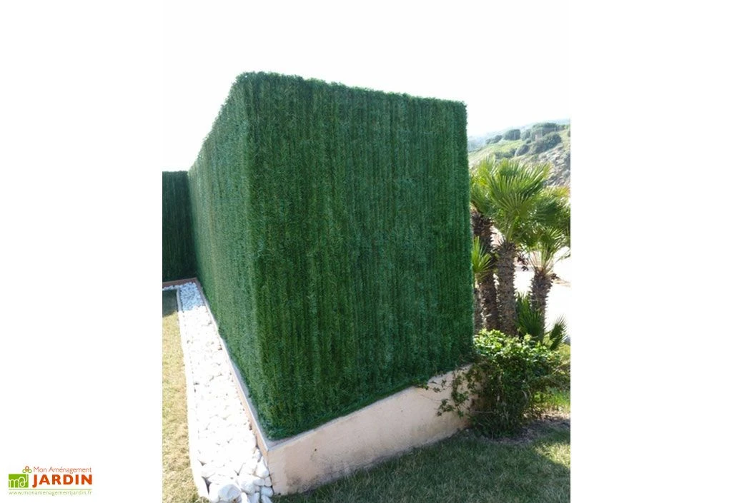 Haie Artificielle 110 Brins 3x1,8m Vert Pin 7 Haie Artificielle 110 Brins 3x1,8m Vert Pin – Image 5
