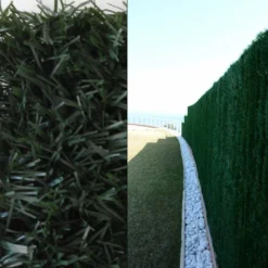 Haie Artificielle 126 Brins 3x2m Vert Sapin 126 Ultra -Jardelix Soldes Magasin haie artificielle 126 brins ultra 2