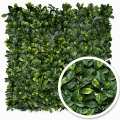 Haie Artificielle Laurier Cerise 1 X 1 M