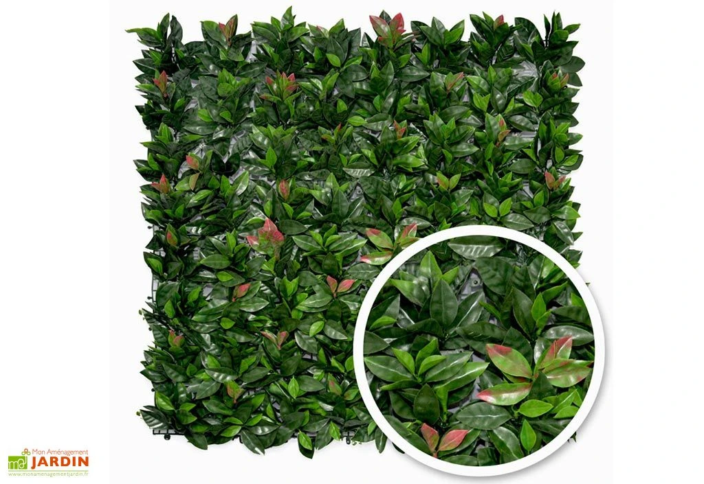 Haie Artificielle Photinia 1 X 1 M 3 Haie Artificielle Photinia 1 X 1 M