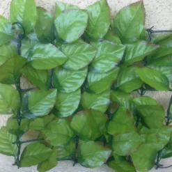 Haie Artificielle Feuilles De Rosier 1x3m -Jardelix Soldes Magasin haie artificielle rosier