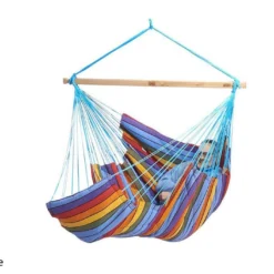 Chaise-hamac Molletonée – Konfort XXL -Jardelix Soldes Magasin hamac chaise fauteuil suspendu 1