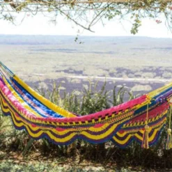 Hamac En Coton Tissé à La Main 2 X 2,37 M - Zapatera XL