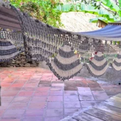 Hamac En Coton Tissé à La Main 100 X 237 Cm - Boaco L