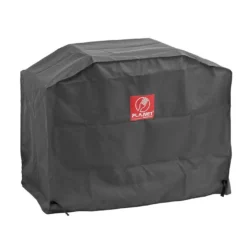 Plancha à Gaz En Inox Chef 80 (79 X 40 Cm) + Chariot Fermé Et Housse -Jardelix Soldes Magasin housse plancha gaz plaque inox chef80