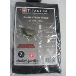 Housse De Protection Pour Chaise Longue 205 X 75 X 60 Cm
