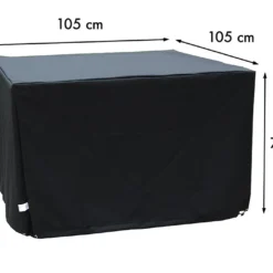 Housse De Protection Pour Table 105x105 DCB Garden 9 Housse De Protection Pour Table 105x105 DCB Garden -Jardelix Soldes Magasin housse protection impermeable table jardin