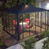 Jardin D’Hiver En Aluminium Et Polycarbonate 13 M² – LEDRO 3600