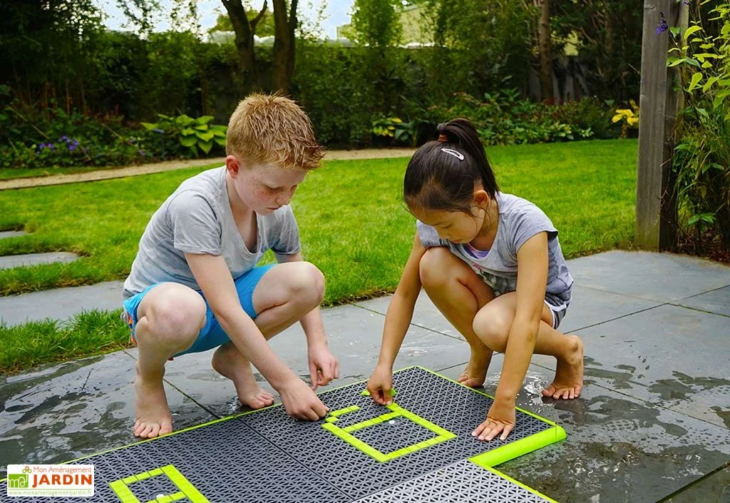 Jeu Aquatique Interactif Exit Toys Sprinqle M (9 Tuiles) 4 Jeu Aquatique Interactif Exit Toys Sprinqle M (9 Tuiles) – Image 2