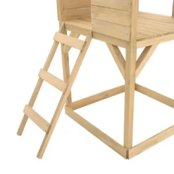 Aire De Jeux En Bois : Maisonnette, Balançoire Et Toboggan – TP Treehouse -Jardelix Soldes Magasin jeu exterieur bois fsc