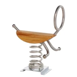 Jeu à Ressort En Bois De Mélèze Et Acier Inox Natural Line Rodéo