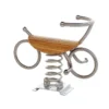 Jeu à Ressort En Bois De Mélèze Et Acier Inox Natural Line Vélo -Jardelix Soldes Magasin jeu ressort bois meleze acier inox natural line velo 1