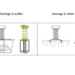 Jeu Ressort Poney 10 Jeu Ressort Poney -Jardelix Soldes Magasin jeu ressort collectivite ancrage