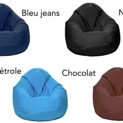 Pouf Poire Géant Extérieur – William Original -Jardelix Soldes Magasin jumbo bag william original pouf geant 2