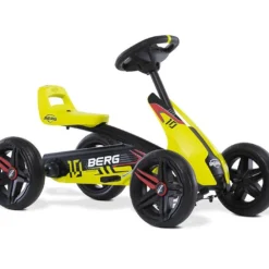 Kart à Pédales Berg Buzzy Aero Jaune Et Noir