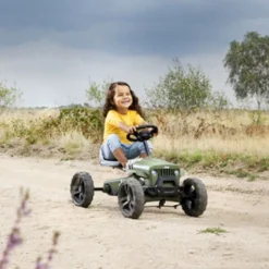Kart à Pédales Berg Jeep Buzzy Sahara -Jardelix Soldes Magasin kart pedales berg jeep buzzy sahara