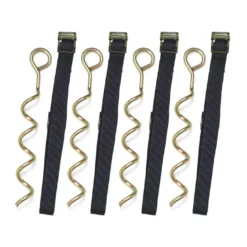 Kit D’ancrage Pour Trampoline Extérieur (4 Pièces)