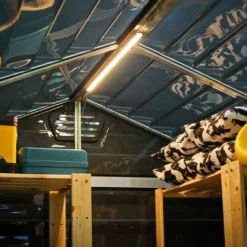 Kit D’Éclairage LED Pour Pergola, Tonnelle Et Carport Palram -Jardelix Soldes Magasin kit eclairage led palram canopia 1