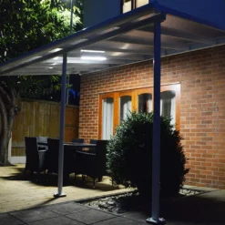 Kit D’Éclairage LED Pour Pergola, Tonnelle Et Carport Palram -Jardelix Soldes Magasin kit eclairage led pour pergola tonnelle carport palram 4