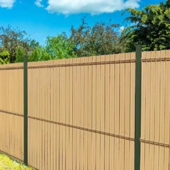 Lamelles D’occultation Pour Grillage Rigide H. 173 Cm – Lot De 42 -Jardelix Soldes Magasin kit occultation grillage rigide lames beiges 2