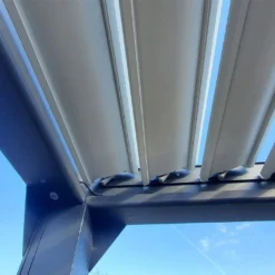 Pergola Bioclimatique Motorisée Aluminium Autoportée – Actual 5 X 3 M -Jardelix Soldes Magasin lame pergola 2
