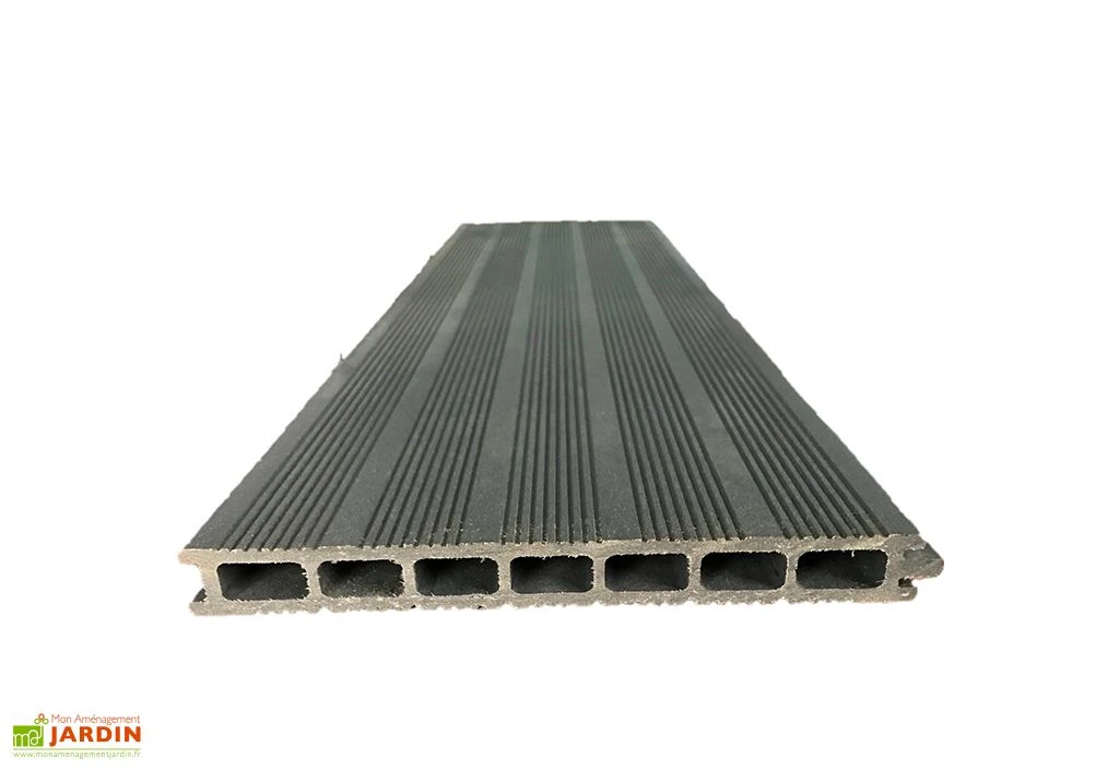 Lames De Terrasse Réversibles En Composite Chaussey Pro 220 – 20 M² 3 Lames De Terrasse Réversibles En Composite Chaussey Pro 220 – 20 M²