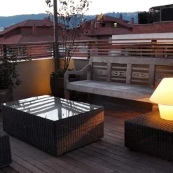 Lampe De Table Blanche Sur Secteur -Jardelix Soldes Magasin lampe de table blanche 7