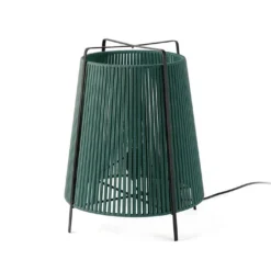 Luminaire Extérieur LED En Acier Et Polypropylène ⌀ 46 Cm - Akane -Jardelix Soldes Magasin lampe exterieure led akane vert