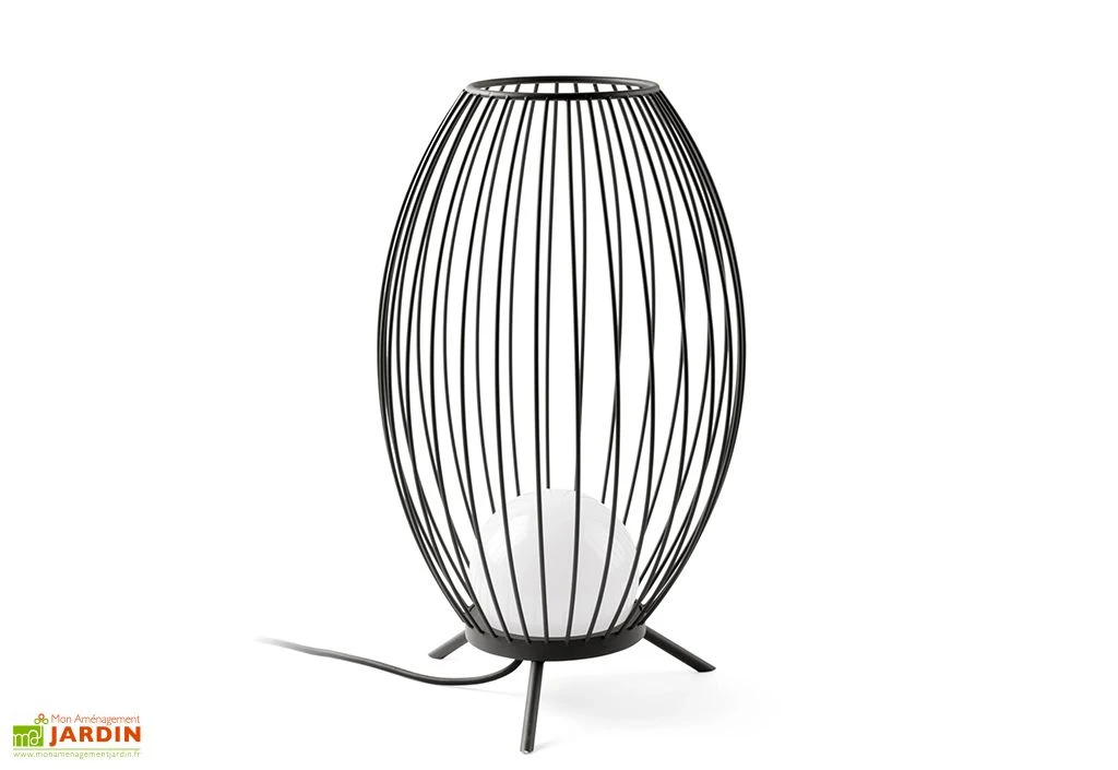 Luminaire Extérieur LED En Aluminium 13 X 57 Cm - Cage 3 Luminaire Extérieur LED En Aluminium 13 X 57 Cm - Cage