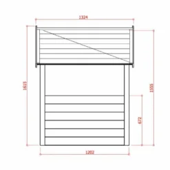 Solid Maison Enfant Bois 16mm (120x120) -Jardelix Soldes Magasin maison enfant bois 2