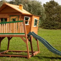 Axi Maisonnette Pour Enfant En Bois De Hemlock Max -Jardelix Soldes Magasin maison enfant bois max