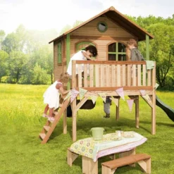Axi Maisonnette Pour Enfant En Bois De Hemlock Sophie