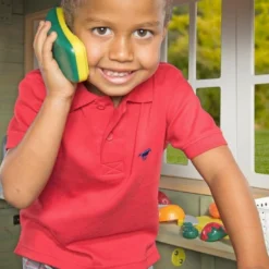 Maison D’Enfants En Bois Toute Equipée Victoria Inn -Jardelix Soldes Magasin maison enfant cabane bois victorienne equipee cuisine 2