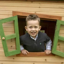 Axi Maisonnette Pour Enfant En Bois De Hemlock Iris -Jardelix Soldes Magasin maison enfant iris 1