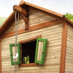 Axi Maisonnette Pour Enfant En Bois De Hemlock Iris -Jardelix Soldes Magasin maison enfant iris 3