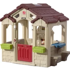 Step2 Cabane De Jardin Enfant En Plastique - Maison De Charme Style Cottage