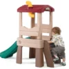 Step2 Maisonnette En Plastique Avec Toboggan Treehouse -Jardelix Soldes Magasin maison treehouse 776900